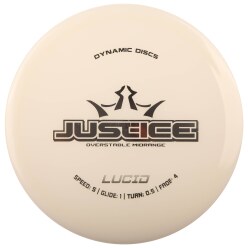 Dynamic Discs Justice, Lucid, Midrange, 5/1/0.5/4