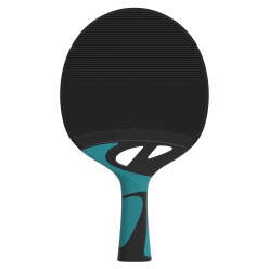 Cornilleau Tischtennisschläger "Tacteo Outdoor" Tacteo 50 für Anfänger & Fortgeschrittene, Schwarz-Grün