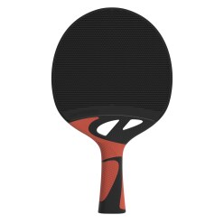 Cornilleau Tischtennisschläger "Tacteo Outdoor" Tacteo 50 für Anfänger & Fortgeschrittene, Schwarz-Rot
