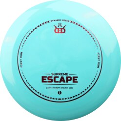 Dynamic Discs Escape Supreme First Run, Fairway Driver, 9/5/-1/2