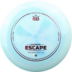 Dynamic Discs Escape Supreme First Run, Fairway Driver, 9/5/-1/2