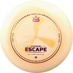Dynamic Discs Escape Supreme First Run, Fairway Driver, 9/5/-1/2