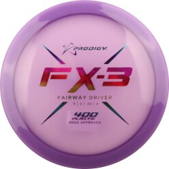 Prodigy FX-3 400, Fairway Driver, 9/4/-1.5/2