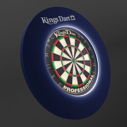Kings Dart Dart-Set "Vision LED" mit Dartscheibe Professional