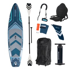 Sportime Stand Up Paddling Board "Seegleiter Pro Kajak-/Hybrid-Set"