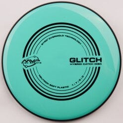 MVP Disc Sports Glitch, Neutron Soft, Hybrid Catch Disc, 1/7/0/0