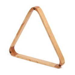 Stradivari Billard Dreieck mit Gleitern aus Holz