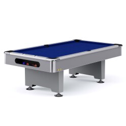 Stradivari Billardtisch Club Pro Platingrau Edition 2023 inkl. Zubehör
