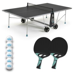 Cornilleau Tischtennis-Tisch-Set „100X Outdoor“ Blau