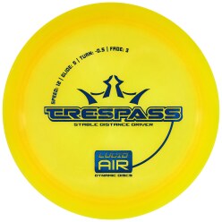 Dynamic Discs Trespass, Lucid Air, Distance Driver, 12/5/-0,5/3